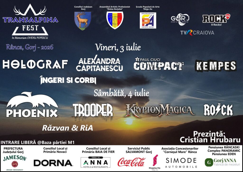 Alexandra Căpitănescu cântă la Transalpina Fest 2026