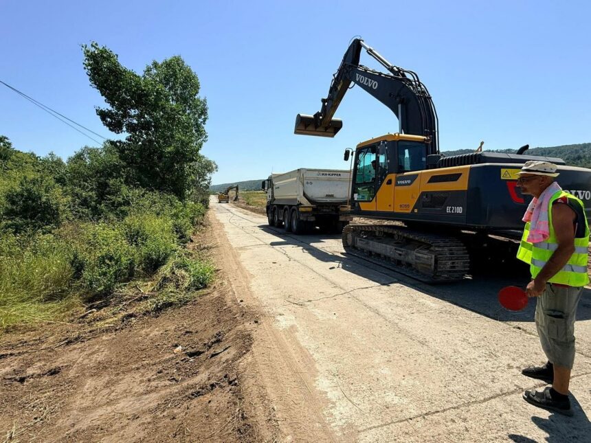 Au început lucrările la unul dintre drumurile importante din Mehedinți