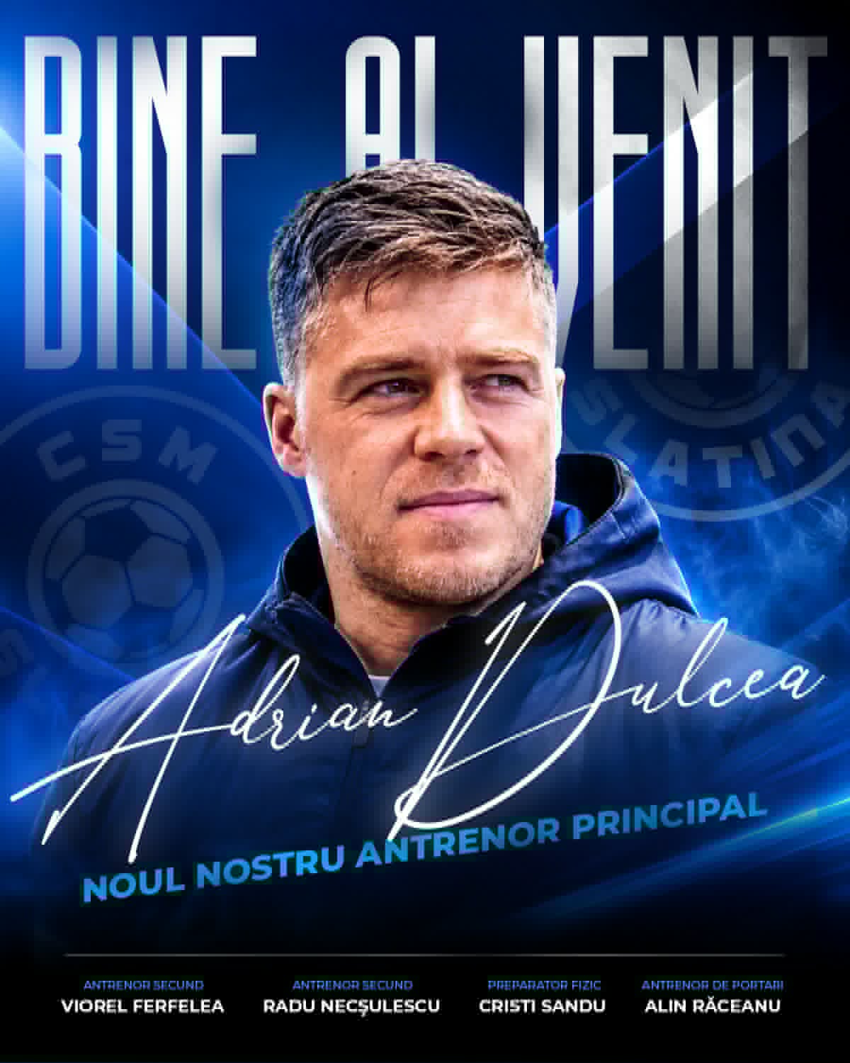 Adrian Dulcea, antrenor principal al CSM Slatina