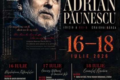 Festivalul Internațional Adrian Păunescu revine la Craiova