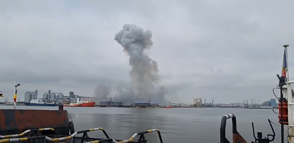 Explozie în Portul Constanța: Reacția președintelui