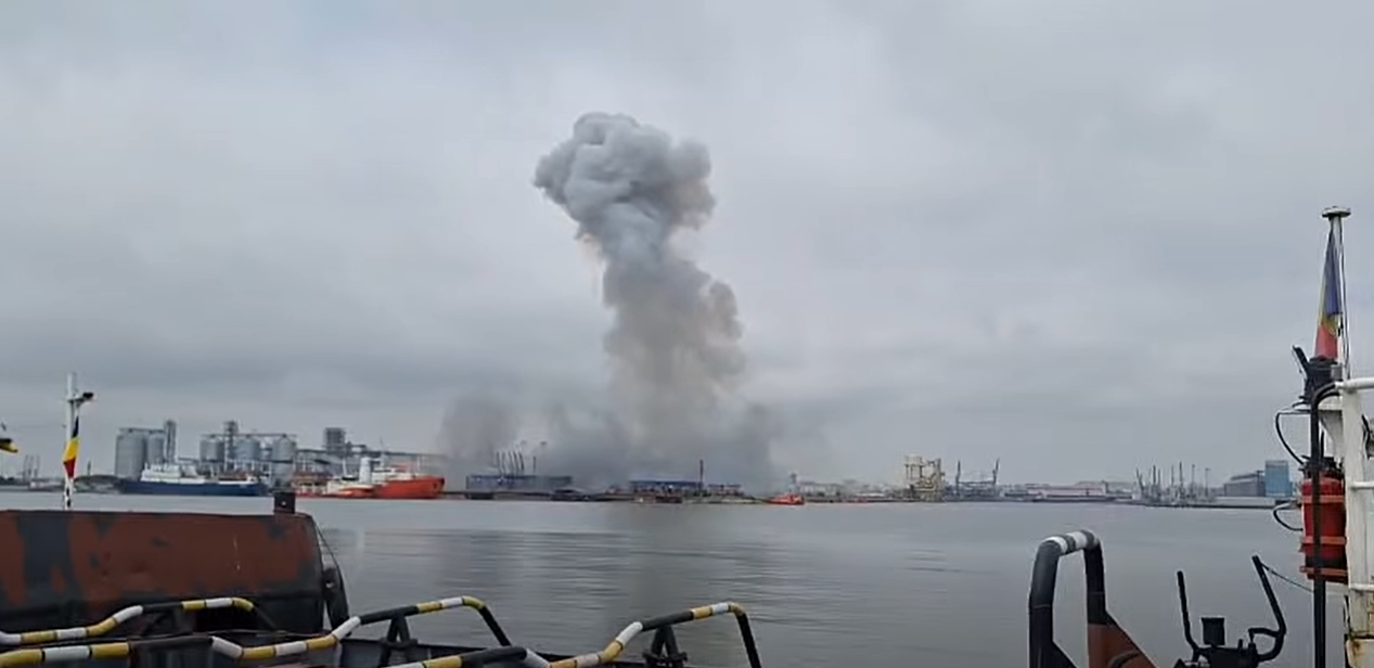 Explozie în Portul Constanța: Reacția președintelui