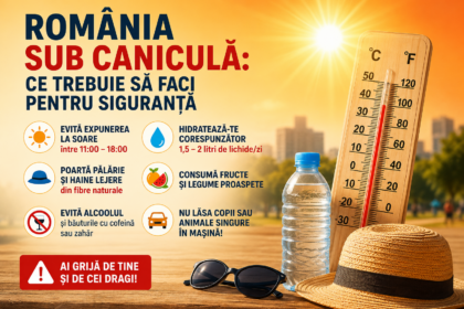 România sub caniculă: ce trebuie să faci pentru siguranță