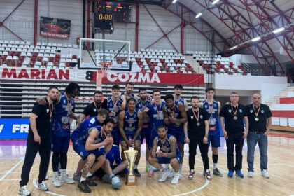 Echipa de baschet SCM U Craiova a obținut prima medalie din istorie