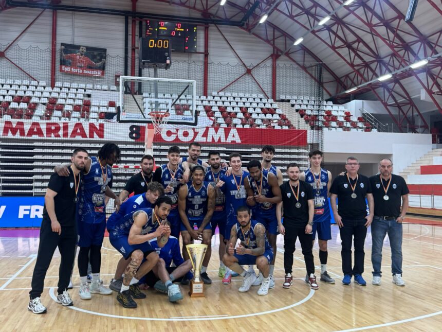 Echipa de baschet SCM U Craiova a obținut prima medalie din istorie