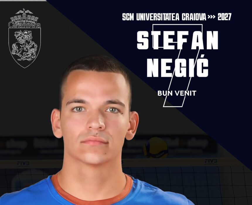 Stefan Negic a semnat cu SCM Craiova