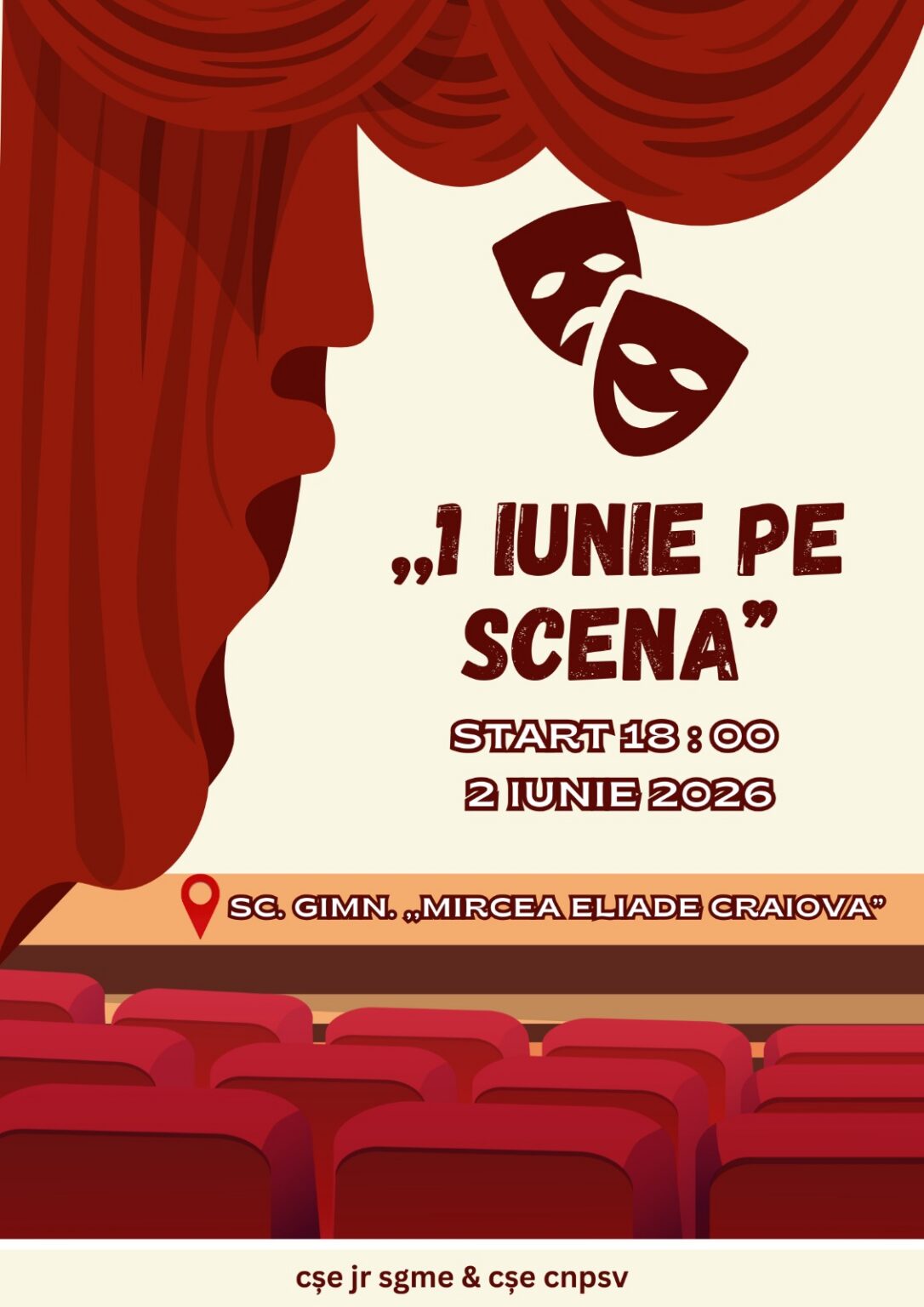 „1 Iunie pe scenă”: Elevii din Craiova sărbătoresc Ziua Copilului printr-un spectacol de teatru inedit, creat în totalitate de ei - Jurnalul Olteniei – Știri din Craiova și Oltenia „1 Iunie pe scenă”: Elevii din Craiova sărbătoresc Ziua Copilului printr-un spectacol de teatru inedit, creat în totalitate de ei
