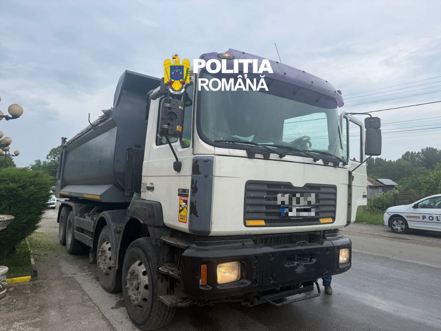 Agregate minerale: Amendă de 40.000 de lei pe DN 67B