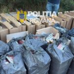 Contrabandă în Craiova: Peste 500.000 de țigări confiscate