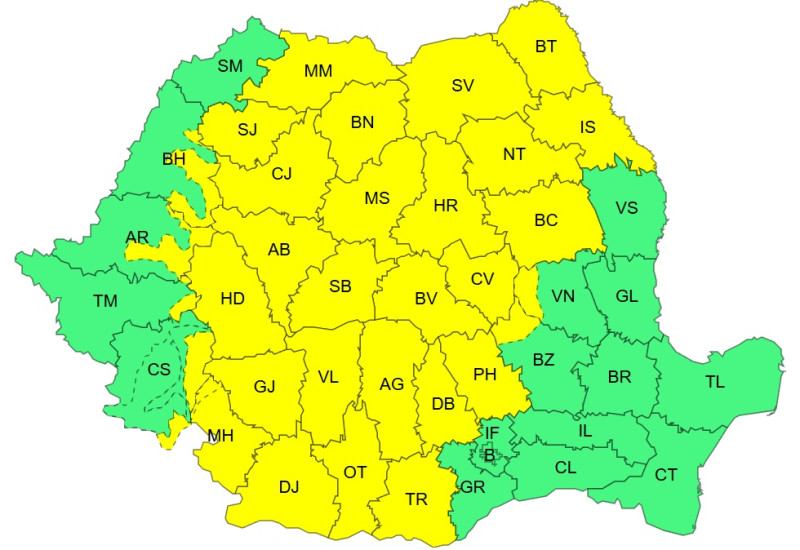 Vijelii și ploi torențiale în Oltenia. Foto: ANM - Jurnalul Olteniei – Știri din Craiova și Oltenia Vijelii și ploi torențiale în Oltenia. Foto: ANM