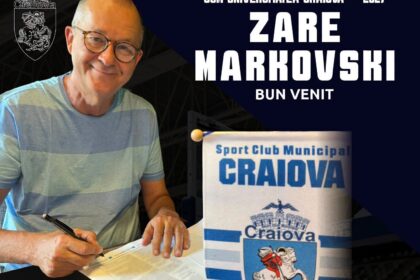 Zare Markovski a preluat echipa de baschet SCM Craiova