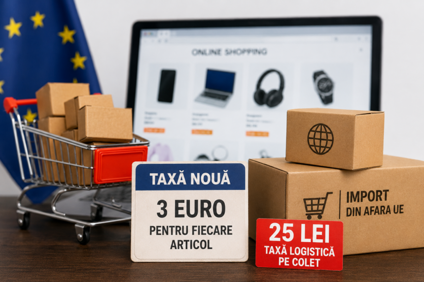 Cumpărăturile din afara UE se scumpesc de la 1 iulie
