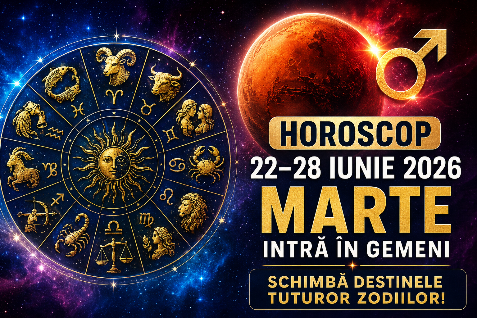 Horoscop 22–28 iunie 2026 - Jurnalul Olteniei – Știri din Craiova și Oltenia Horoscop 22–28 iunie 2026