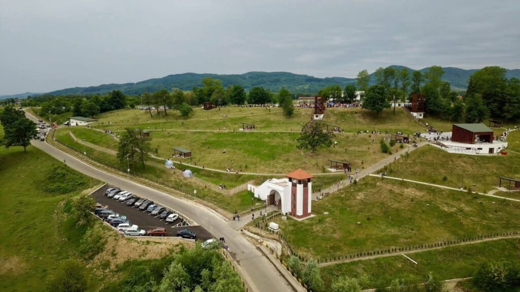 Parc de 2,5 milioane euro, inaugurat în Horezu