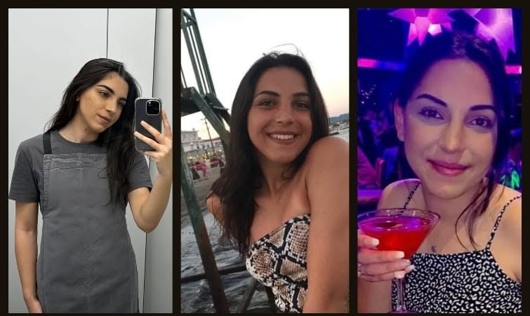 stanciu copil adoptat up - Jurnalul Olteniei – Știri din Craiova și Oltenia Triptych of a woman in three photos: mirror selfie in a gray dress, smiling on a dock in a snakeskin top, and in a club holding a red cocktail.
