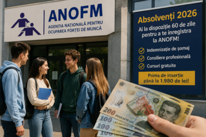 ANOFM anunță sprijin pentru absolvenții promoției 2026