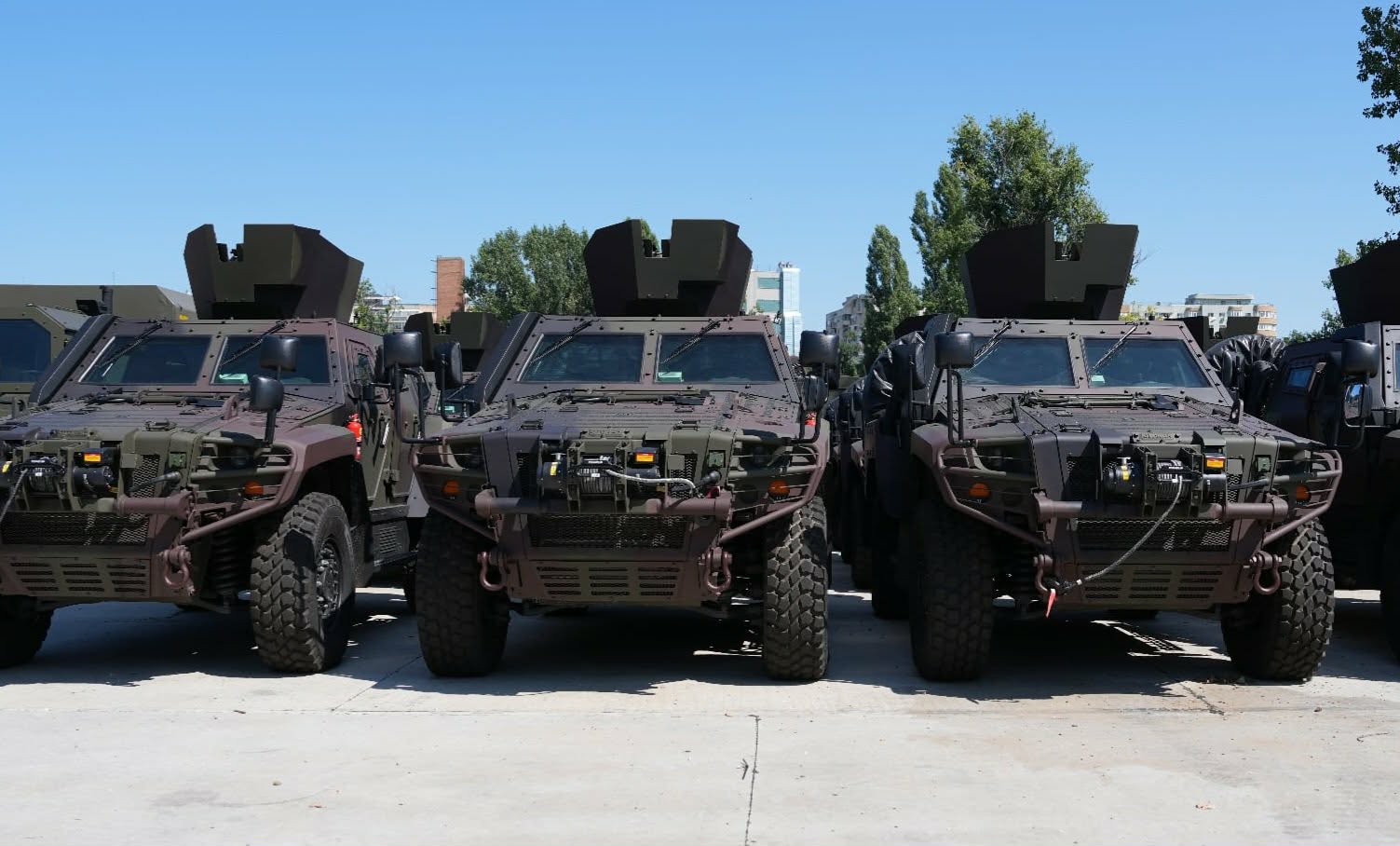 MApN primește primele blindate COBRA II. Foto: MApN/ Cristian Dobre