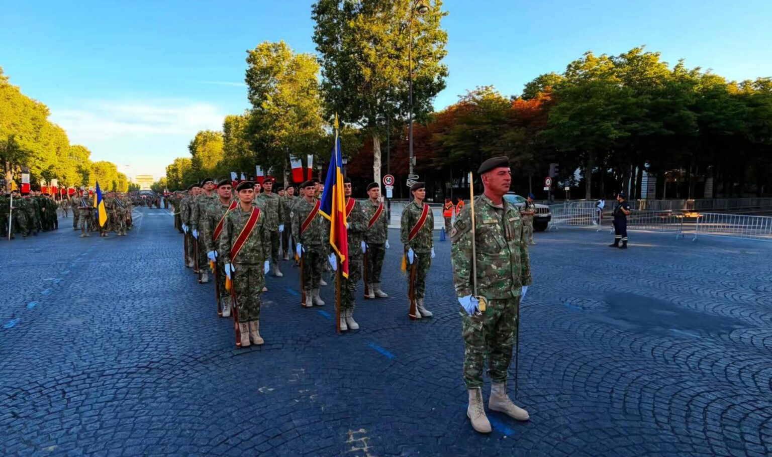 Armata Română defilează la Paris de Ziua Franței. Foto: Ministerul Apărării Naționale