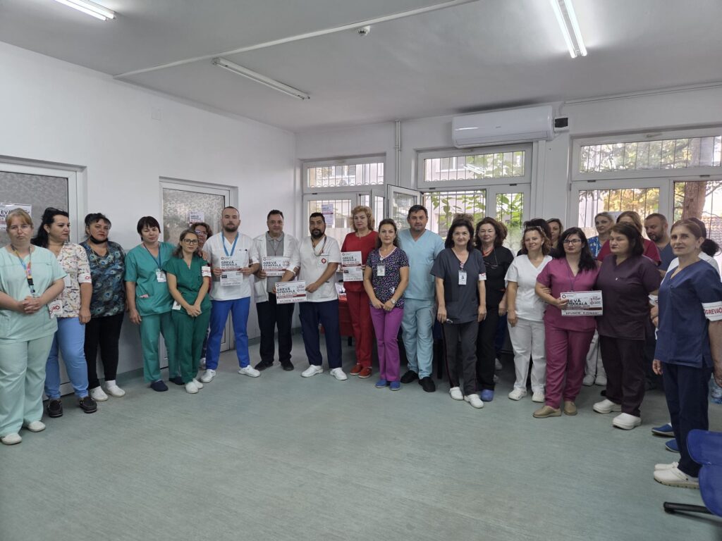 SANITAS Târgu Jiu susține greva generală din sănătate