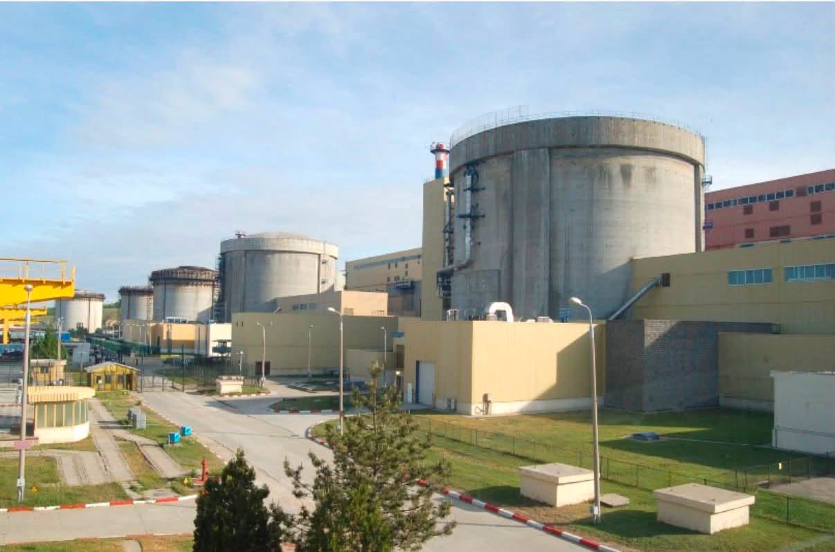 Centrala de la Cernavodă, oprită. Foto: Facebook/Nuclearelectrica Oficial