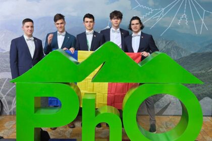 România, pe podium la Olimpiada Internațională de Fizică. Foto: Ministerul Educației