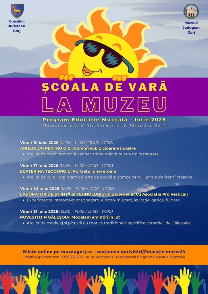 Gorj: ateliere, festivaluri și activități pentru toate vârstele