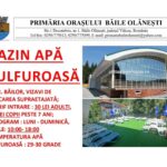 Bazinul cu apă sulfuroasă din Olănești, redeschis