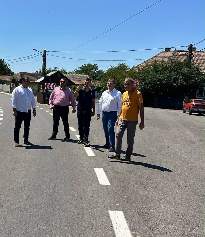 Drum județean modernizat în Mehedinți cu fonduri UE