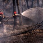 Incendii devastatoare în Franța: Macron mulțumește României. Foto: Facebook