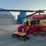 Craiova: Misiune aeromedicală de salvare a unei tinere
