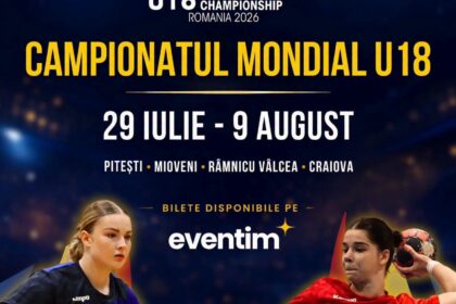 Craiova găzduiește Mondialul U18 de handbal feminin