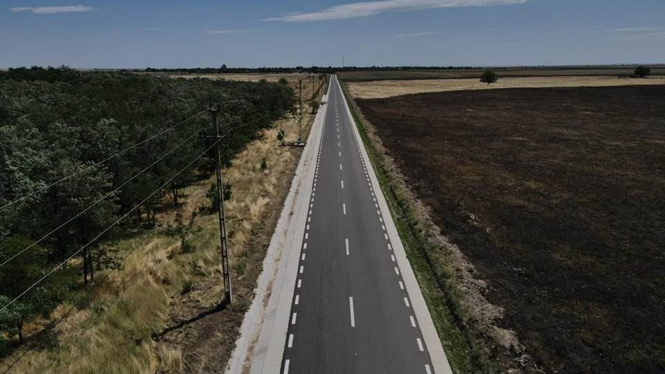 Drum județean modernizat în Mehedinți cu fonduri UE