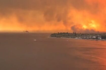 Incendii devastatoare în Grecia și Turcia. Foto: Facebook/ Consulatul General al României la Salonic