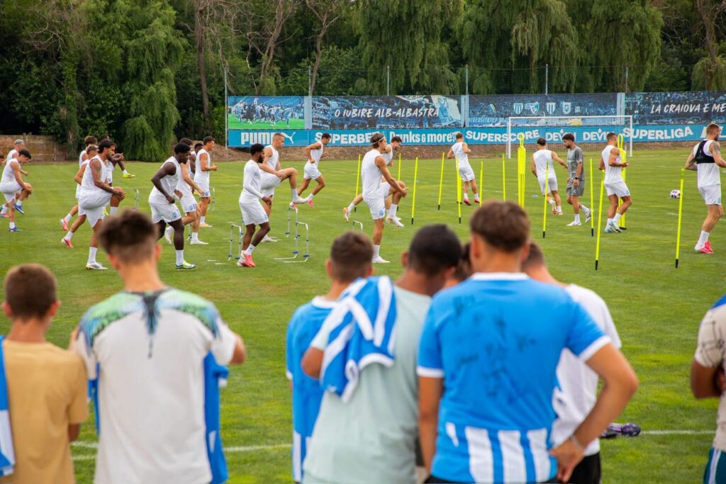 Cele 3 absențe din lotul lui Universității Craiova pentru Liga Campionilor