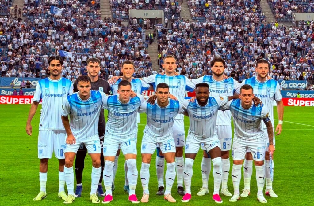 Universitatea Craiova își continuă drumul spre grupele Ligii Campionilor