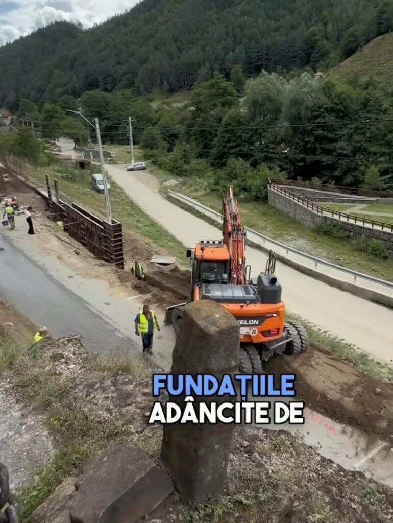 Drumul Loviștei prinde contur. Foto: captură video - Jurnalul Olteniei – Știri din Craiova și Oltenia Drumul Loviștei prinde contur. Foto: captură video