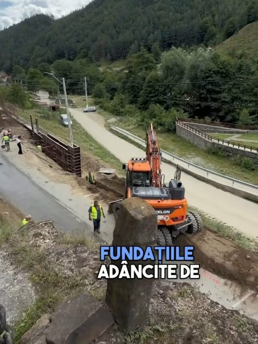 Drumul Loviștei prinde contur. Foto: captură video