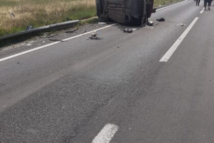 Accident cu victime în Mehedinți. Trafic blocat