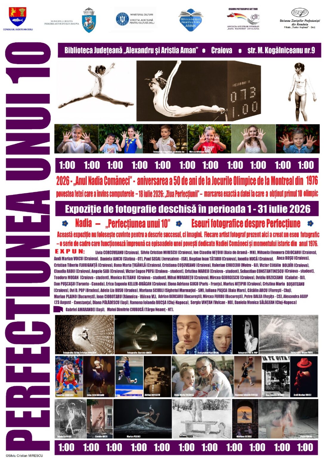 „Perfecțiunea unui 10”, expoziție-eveniment la Craiova