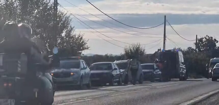 Accident în lanț pe un drum național din Gorj
