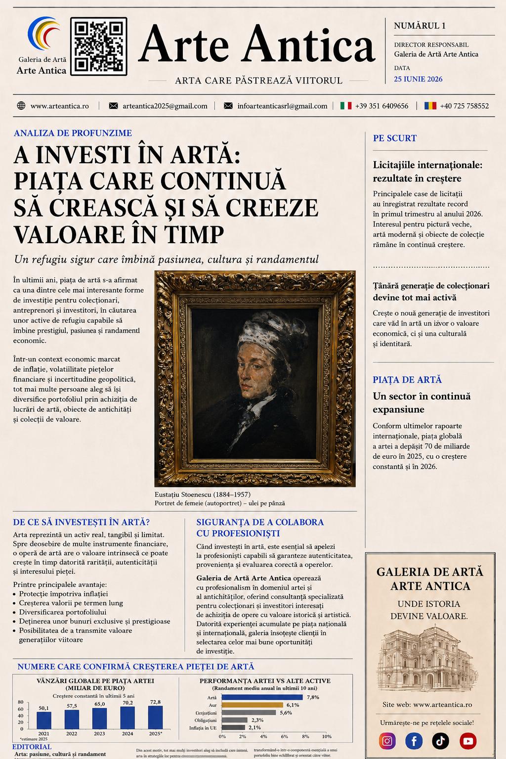 ARTE ANTICA aduce marile nume ale artei la Craiova