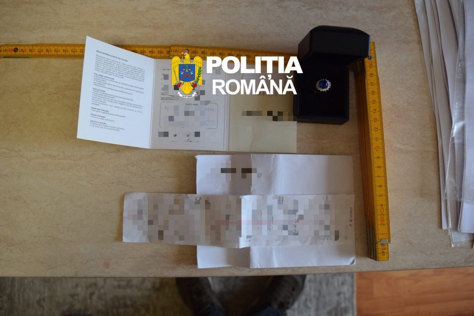 Delapidare și înșelăciune în Vâlcea: Străin reținut