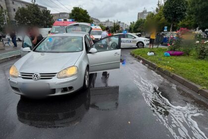 Slatina: Accident cu victimă. O bătrână a ajuns la spital
