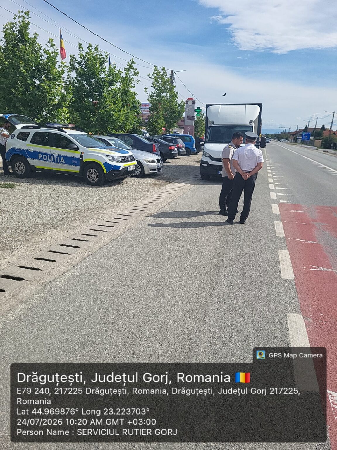 Controale în Gorj: amenzi și transporturi imobilizate