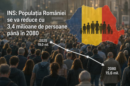 INS: România scade cu 3,4 milioane de locuitori