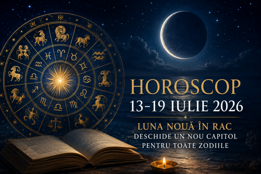 Horoscop 13 - 19 iulie 2026: Luna Nouă schimbă tot