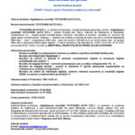 Comunicat de presă oficial pentru proiectul finanțat de UE, cu logo-urile UE, Guvernul României și Planul Național de Redresare (iulie 2026).