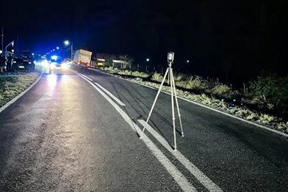 Accident grav lângă Teasc. Foto: IPJ Dolj