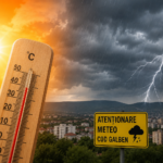 ANM: Coduri galbene de caniculă și furtuni, în Oltenia