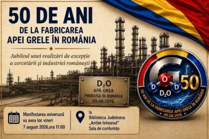 Vâlcea marchează 50 de ani de la fabricarea apei grele